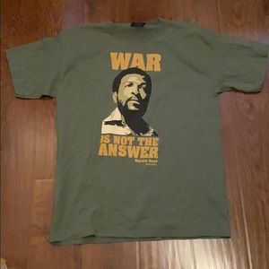Marvin Gaye war is not the answer 2005 t shirt